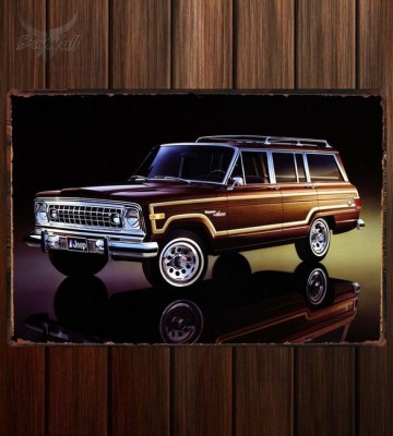 Металлическая табличка Jeep Wagoneer 349